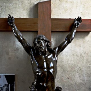 Eisernes Kruzifix in LeHavre