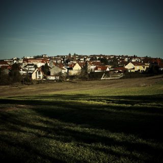 Blick auf Pirmasens von westen