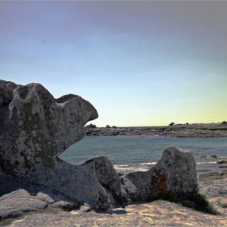 Trinkerfels bei Lesconil Bretagen