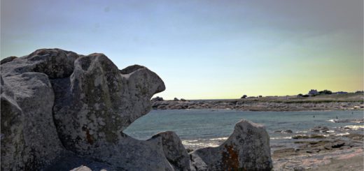 Trinkerfels bei Lesconil Bretagen