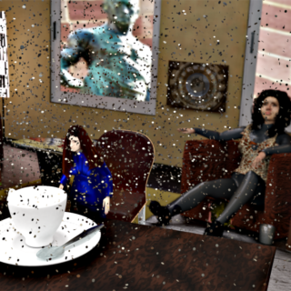 Schuppen im Kaffee und günstig ins Paradies 7 Monika Breitbarth, die Frau mit den Schuppen