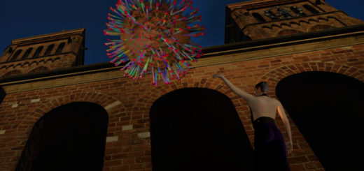 Corona und Fetthans Pirmasens vor der St.Pirmin-Kirche