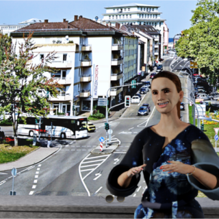 Terroristin Svetlana im Parkhaus Schaeferstraße in Pirmasens