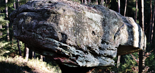 Der kleine Teufelstisch bei Eppenbrunn